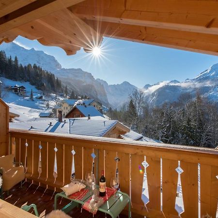 Panoramapark Soleil Chalet E Apartment Wengen Exterior photo