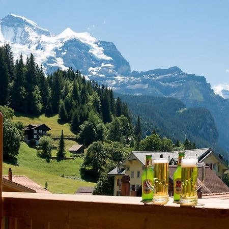 Panoramapark Soleil Chalet E Apartment Wengen Exterior photo