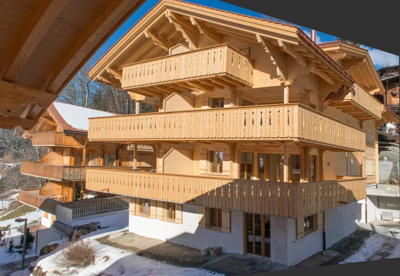 Panoramapark Soleil Chalet E Apartment Wengen Exterior photo