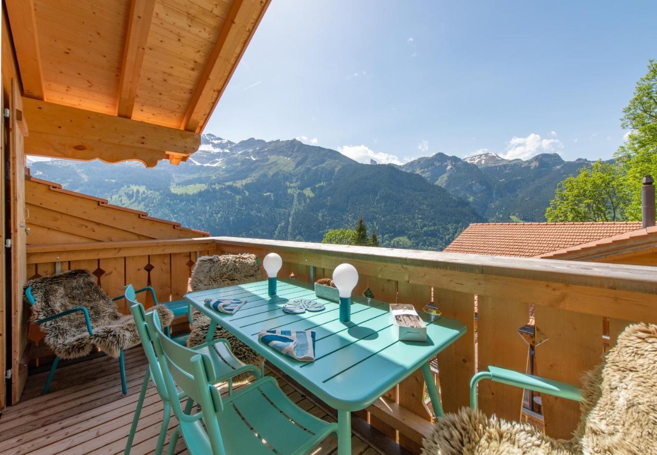 Panoramapark Soleil Chalet E Apartment Wengen Exterior photo