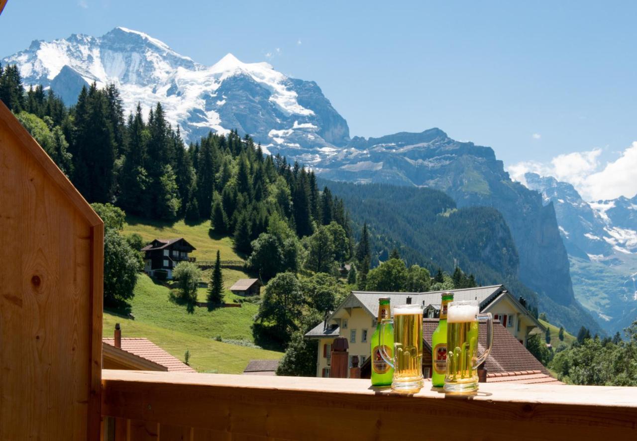 Panoramapark Soleil Chalet E Apartment Wengen Exterior photo